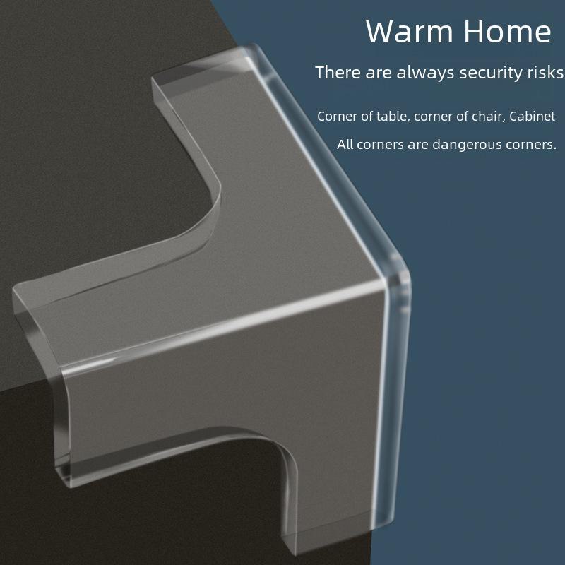 Thickened Transparent Table Corner Guards for Child Safety