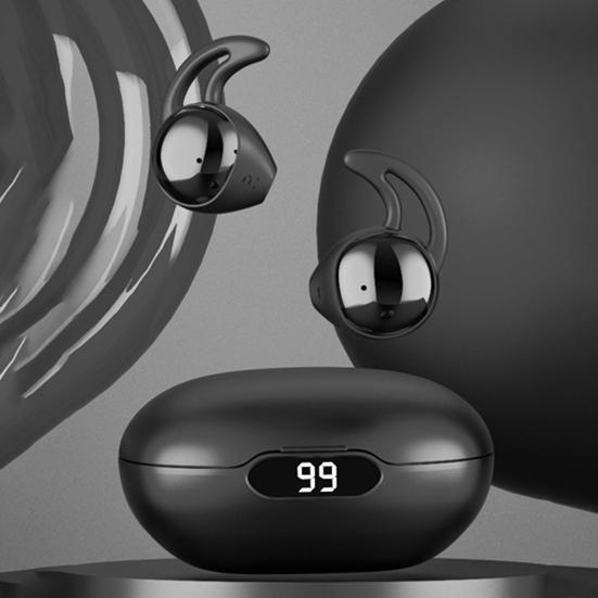 Беспроводная гарнитура с шумоподавлением, интеллектуальное сенсорное управление, мягкие силиконовые вкладыши с цифровым дисплеем, Bluetooth-совместимые наушники 5.3