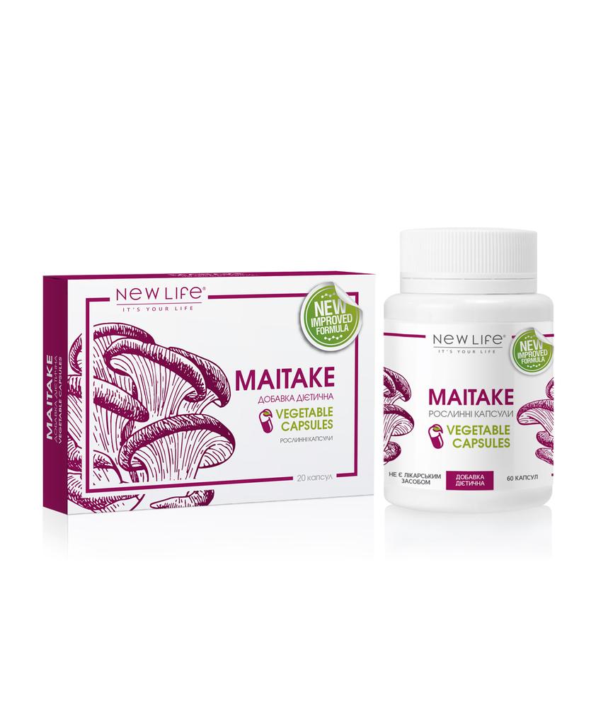Майтаке Гриб New Life Добавка Диетическая (Онкопротектор, Иммуномодулятор, Снижение Веса, Усталость)
