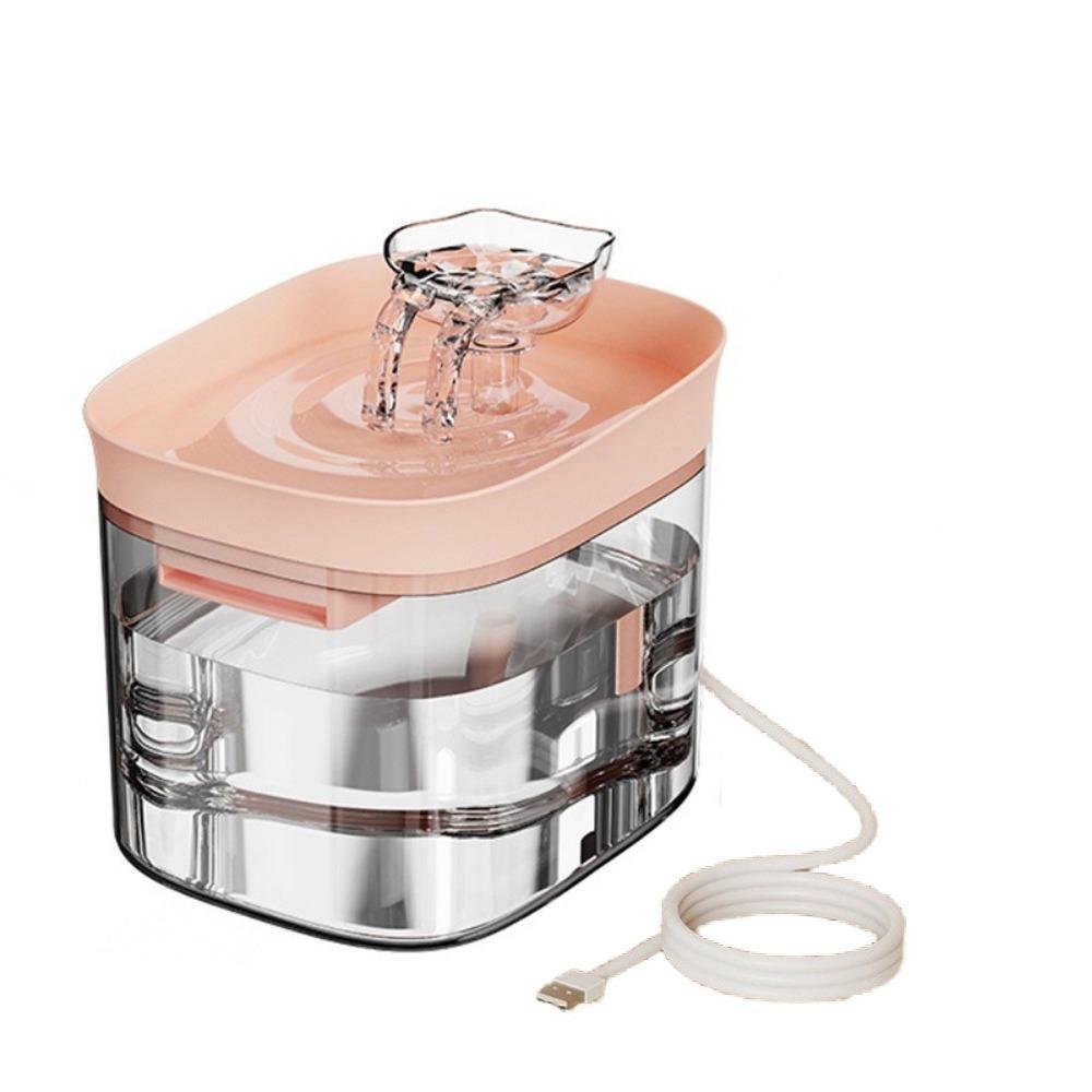 Mute Pump Cat Drinking Fountain Removable Automatic Water Dispenser for Dogs Cats