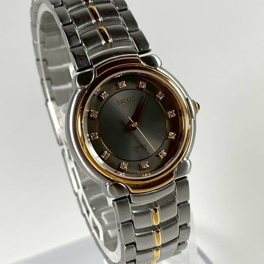 Б/у Операция CITIZEN exceed QUARZ Кварц Citizen 12P