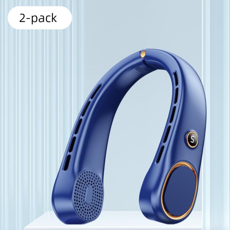 Neck-Hanging Fan with Ultra-Long Battery Life, 2026 New Model, Portable Bladeless Mini Fan, Silent, Strong Cooling, High Wind Power
