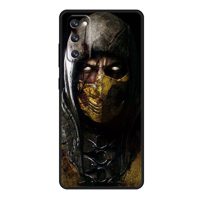 Игра Mortal Kombat для Samsung Galaxy S21 Plus S22 Ultra 5g S10 Lite Note 20 10 S8 S20 Fe S9 S10e S7, сумка-чехол для телефона