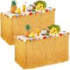 Party Decoration Grass Table Skirt Hawaii Themed Hawaiian Table Skirt Hawaii Party Tablecloth