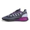 Оригинальные ZX 2K Boost Futureshell Синтетическая кожа Амортизация Спортивные Дышащие Низкие Кроссовки для образа жизни Унисекс Сине-фиолетовые GZ5222