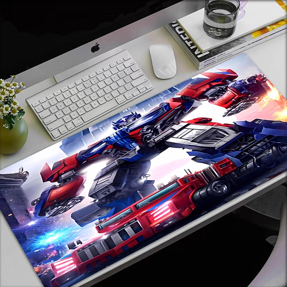 Optimus Prime Theme Mouse Pad, Non Slip Rubber Base, Multifunctional Office & Home Decor, Perfect for Workspace Personalization.