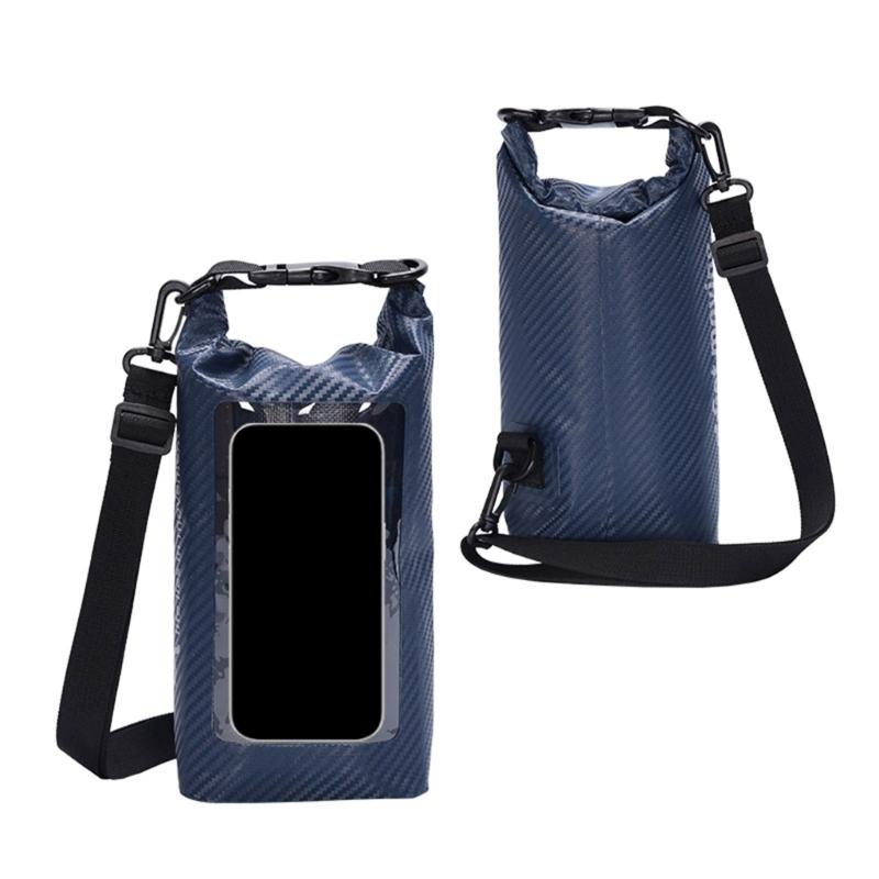 Splashes Proof Dry Bag With Transparents Window Durability Waterproofed Pouches for Fishing Snorkeling Trip