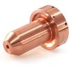 10Pcs 9-8210 Plasma Nozzle 10Pcs 9-8215 Plasma Electrode Fit for Thermal Dynamics SL60/SL100 Cutting Torch Consumables