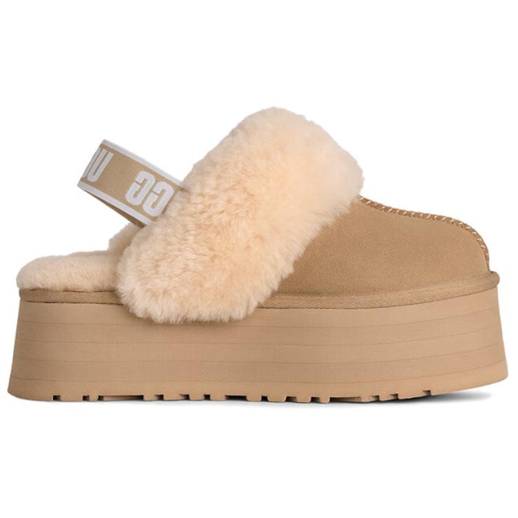 (WMNS) UGG Funkette Slipper 'Mustard Seed' Women's 1113474-MDSD
