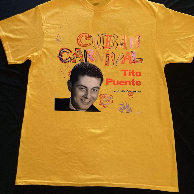 Tito Puente And His Orchestra Cuban Carnival T Shirt Full Size S 5xl