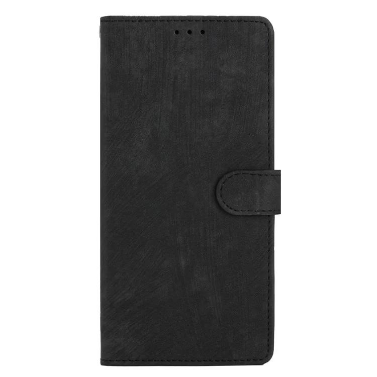 For Huawei Mate 60 Pro Case Skin-touch Leather Cover Solid Color Phone Shell