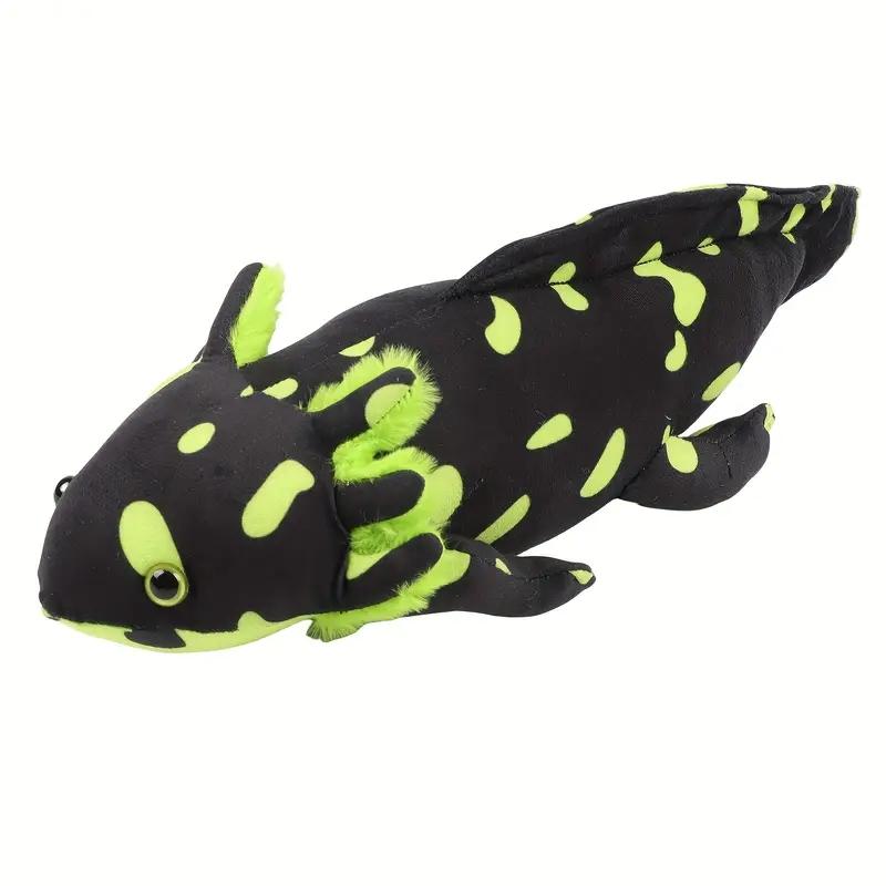 23-80cm Kawaii Axolotl Plush Toy Soft Stuffed Plush Salamander Hexagonal Dinosaur Plushie Toy Home Decoration Kids Christmas Gift