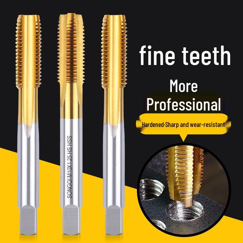 Stainless Steel Machine Taps Drill Bit Set M5-M20