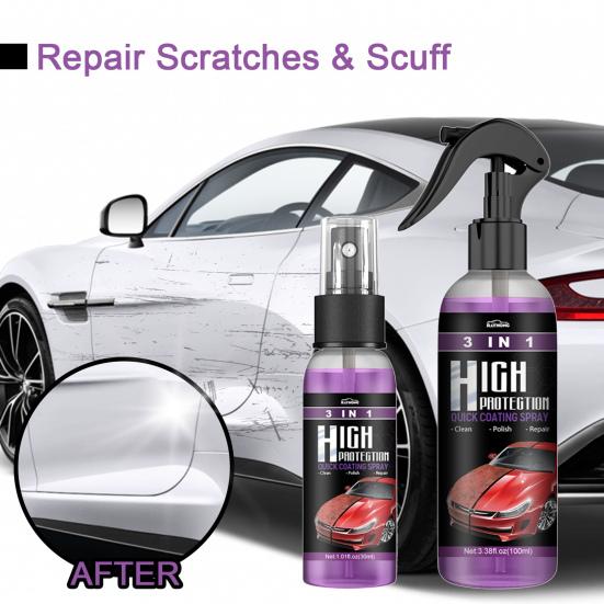 30 мл/100 мл премиум-спрей для удаления царапин, пылезащитное профилактическое покрытие, полировка