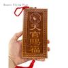 1 шт персиковый резьба по дереву счастливая звезда Gaozhao бренд небесное официальное благословение кулон резьба по дереву Dongyang