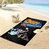 Oggy Print Beach Towel, Large Soft Quick Dry Towel for Beach Camping Swimming