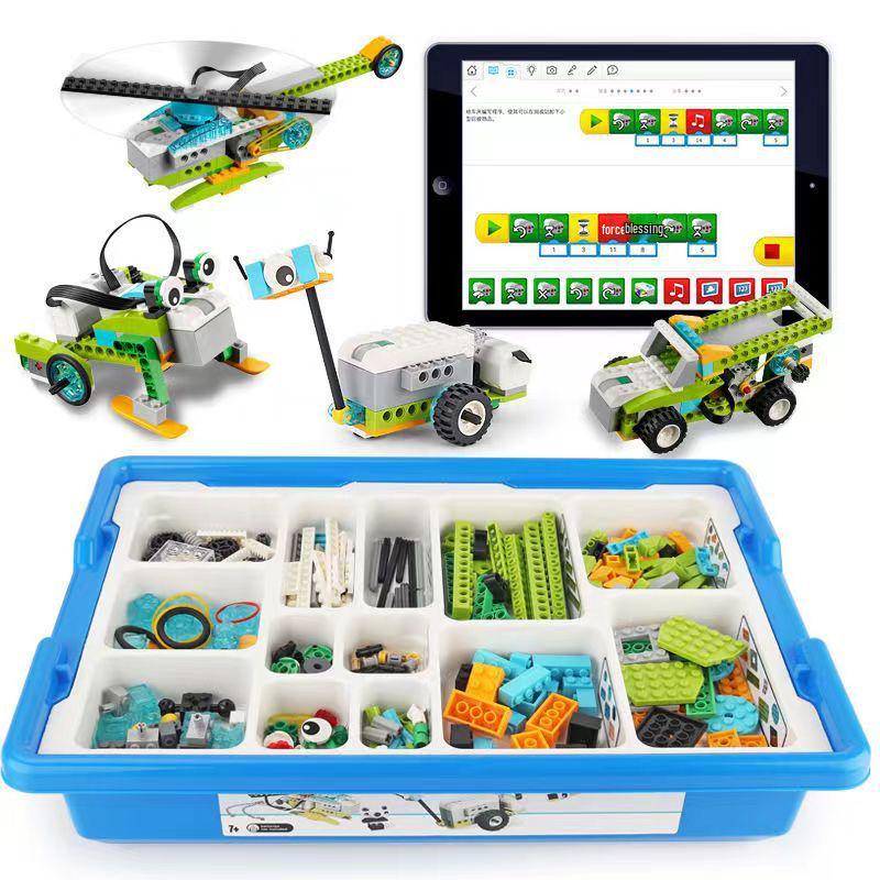 Программируемый робот Wedo2.0, совместимый с Lego 45300: Образовательные инструменты и основной блок