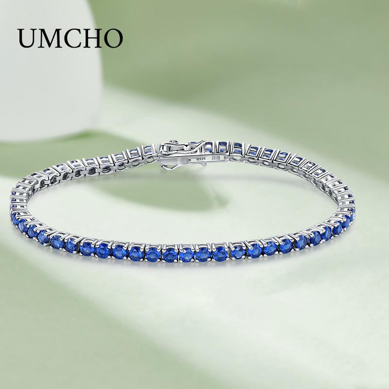 Women's Bracelet Sliver Full Zircon Single Row Bracelet Fashion Inlaid Zircon Push Bracelet