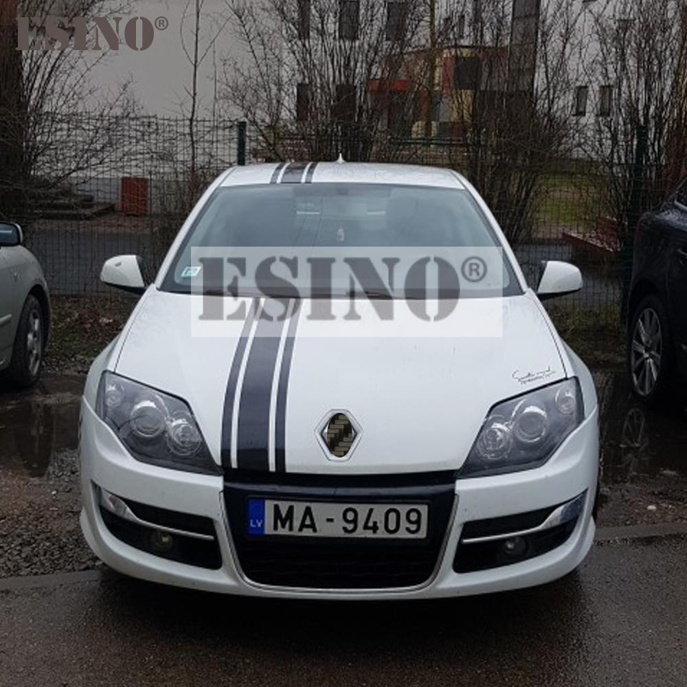 Горячая Распродажа Новый Стиль Полосатые Чехлы на Капот Автомобиля Виниловая Спортивная Наклейка Декоративная Наклейка на Капот Авто Аксессуары 24 см x 120 см