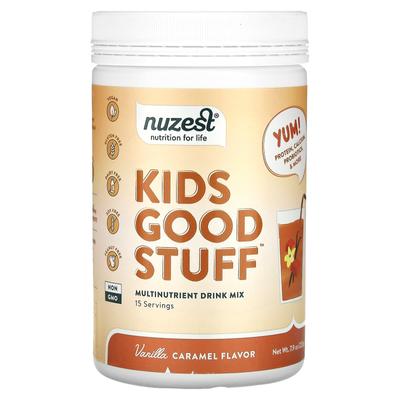 Kids Good Stuff, Мультипитательная смесь для питья, ваниль и карамель, 7,9 унций (225 г)
