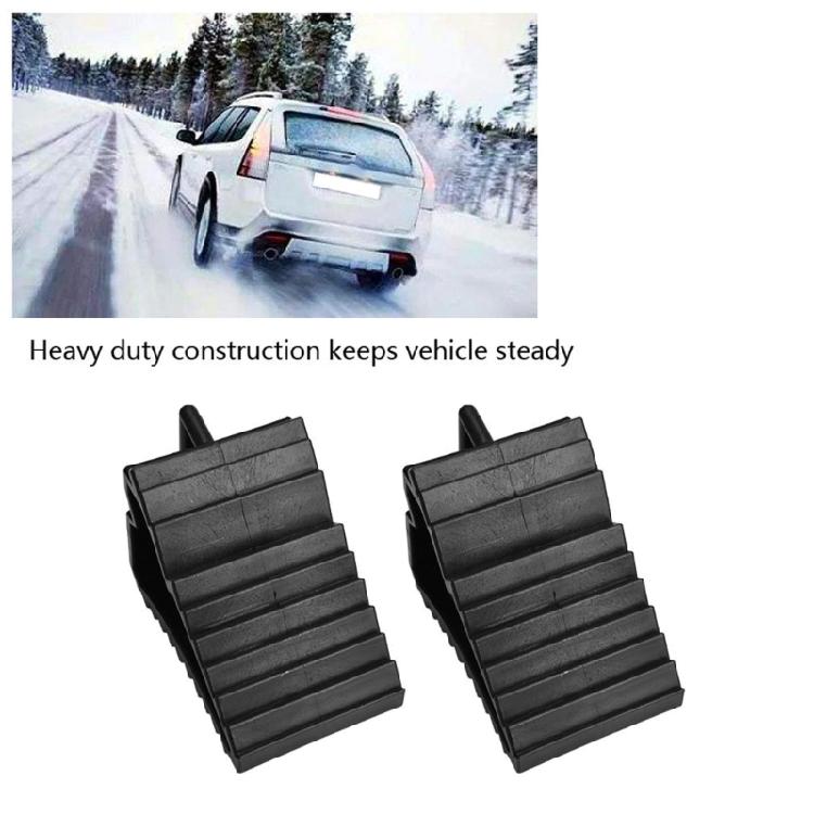 Wheel Driveway Ramps AntiSlip Wheel Chock Threshold Ramps Kit For Car Truck SUV