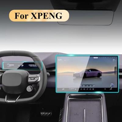 For XPENG P7/G7 2025 Navigation Tempered Film Rear Central Control Protective Film Screen Sticker Car Interior Accessories Tools