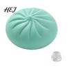 Empty Ball Skin with Stopper DIY Dumpling Squeeze Toy Skin, Fillable Office Desk Stress Toys Stopper, Anxiety Relief Simulated Bun Making Supplies