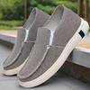 Обувь Мужская повседневная обувь Летающая тканая дышащая одинарная обувь Одна педаль Тканевая обувь Старого Пекина Большой размер мужская обувь Универсальная парусиновая обувь
