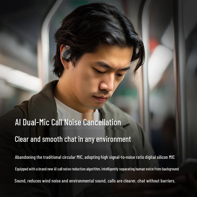 Newman Q2 Open-Ear Bone Conduction Wireless Sports Headphones