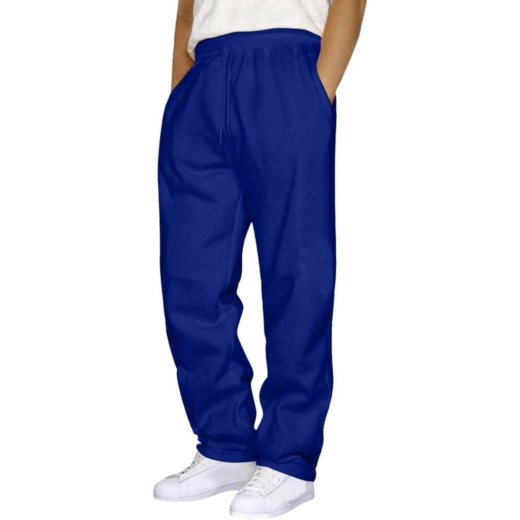 Men's Outdoor Sports Casual Pants Men's Solid Color Loose Sports Pants