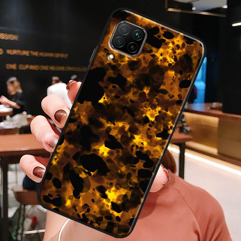 Tortoise Shell Pattern For Huawei Honor X8a X7a X9a X8 50 70 90 Lite Magic5 Pro P20 P30 P40 P50 P60 Nova 9 5T Case