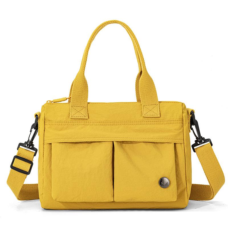 Женская сумка-мессенджер для работы однотонная сумка через плечо