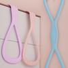 Фитнес-резинки Эластичные тренировочные резинки в форме восьмерки Силиконовый фитнес-эспандер Йога-канат для тренировки мышц, восстановления, для начинающих, плечо