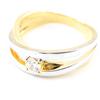 2 Tone 'Câlin' Gold Plated Ring