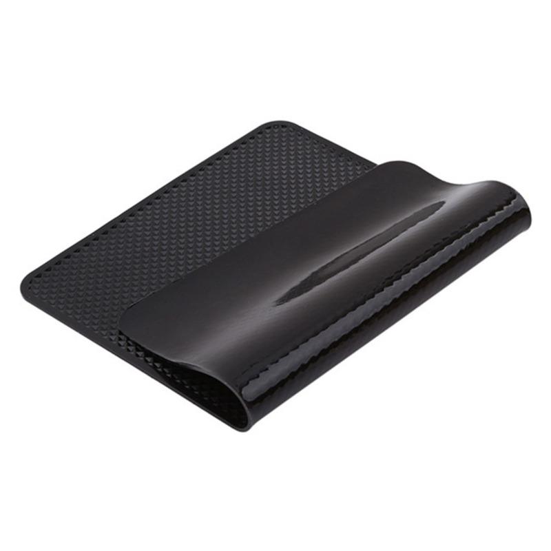 Car Mat Auto Non-Slip Mat Auto Silicone Interior Dashboard Phone PVC Anti-Slip Storage Pads Car Fixed Mobile Phone Anti Slip Pad