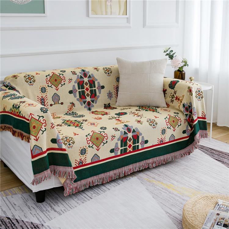 Утолщенное и минималистичное двустороннее тканевое одеяло для дивана, диванное полотенце, легкая роскошная скатерть для чайного стола, домашнее открытое походное одеяло, полотенце для кровати