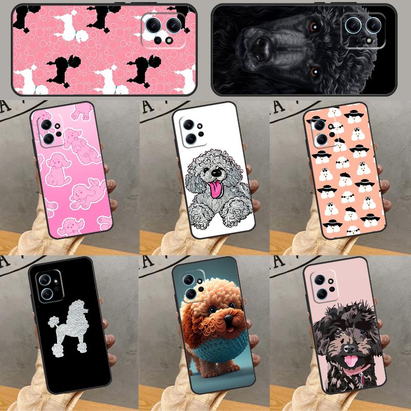 Poodle Dog Case For Xiaomi Redmi Note 14 13 12 11 9 10 Pro 9S 10S 11S 12S Redmi 14C 13C 12C 10C Cover