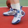 Children's Basketball Shoes Boys' Rotating Button Sports Shoes Boys' Non-slip Practical Shoes Children's Shoes