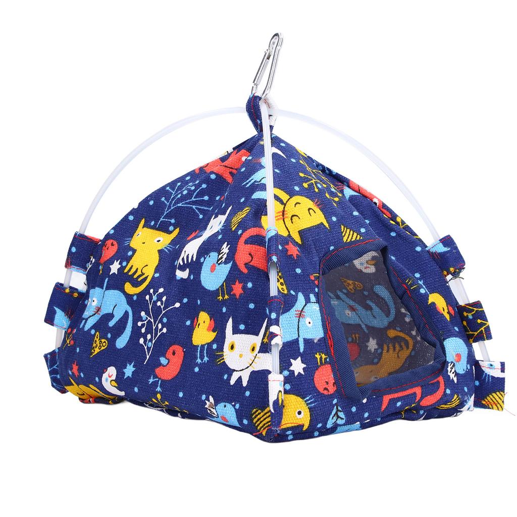 Крючок для птичьей кровати, экономит место, складная, портативная, мягкая, удобная, подвесная палатка для птиц для дома