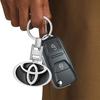 Car Keychain Car Emblem Gift With Key Ring Auto Accessories For TRD Toyota Crown Reiz Corolla Prada Alphard Yaris Camry GT86