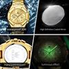 OLEVS 3626 Men Watch Top Fashion Original Quartz Watch Multi functional Waterproof Luminous Chronograph Formal Cool Men Watch