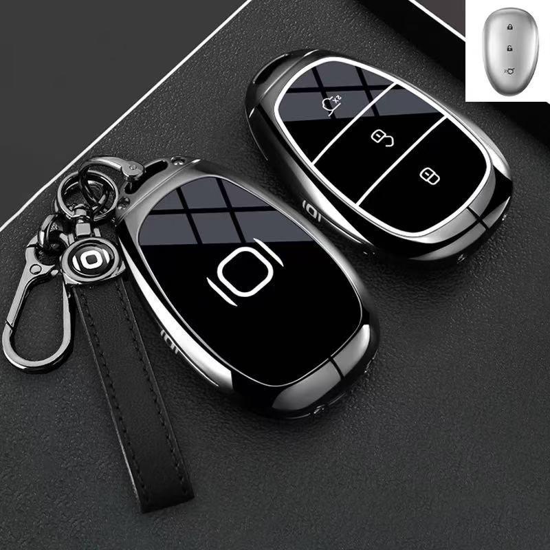 Совместимый чехол для ключа для Changan Qiyuan: A07, 26 моделей, A06, Новые Q05/Q07, E07, Пряжка для ремня безопасности автомобиля NEVO.