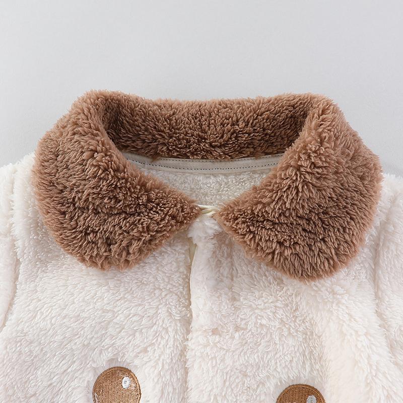 Милый боди для новорожденного ребенка Зимняя осенняя детская одежда Мультяшные ромперы для девочки Весенний мягкий комбинезон для младенца