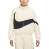 Nike Мужская тканая куртка с логотипом Swoosh 'Кокосовое молоко' FB7878-113