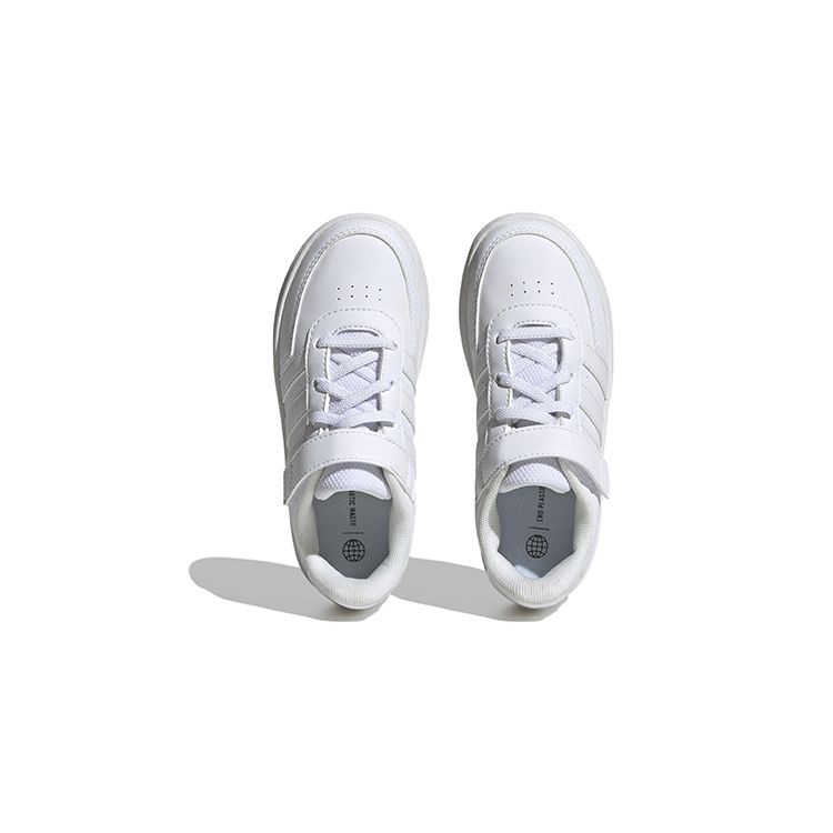 Adidas Низкие кеды из синтетической кожи Neo Breaknet для скейтбординга Детские кроссовки Белые HP8969