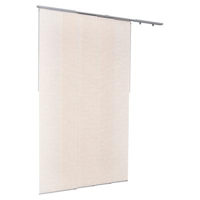 Panel Track Blinds Extendable Track 116 To 218 Cm W Trimmable Light Brown