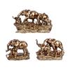 Elephant Statue Shelf Decoration Nordic Style Home Decor Art Craft Resin Elephant Figurine Animal Sculpture for Cabinets