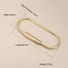 Brass Screw Lock Camping Survival Carabiner Key Ring Accessories