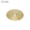 8 / 10 / 12 / 14 / 16 / 18 / 20 дюймовая тарелка для ударных инструментов из сплава латуни для джазовых барабанных установок, стандартная обслуживаемая тарелка