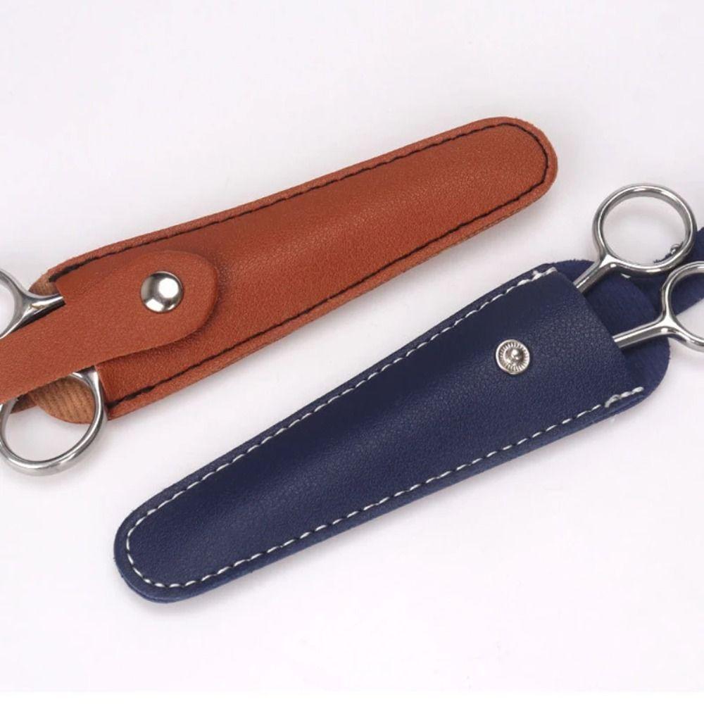 Чехол для ножниц, кожаный чехол из искусственной кожи, инструменты для красоты, парикмахерские инструменты